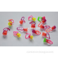hottest colorful hollow various mode silicone micro ring